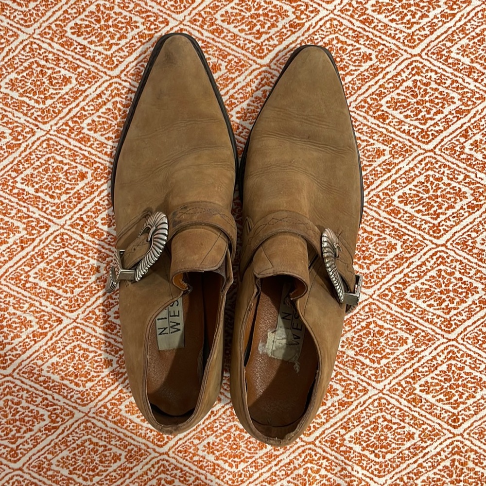 Vintage Nine West Cowboy Ankle Boot